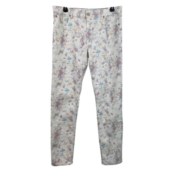 Sanctuary Denim - Sanctuary The Charmer Pastel Floral Skinny Jeans Womens Size 30